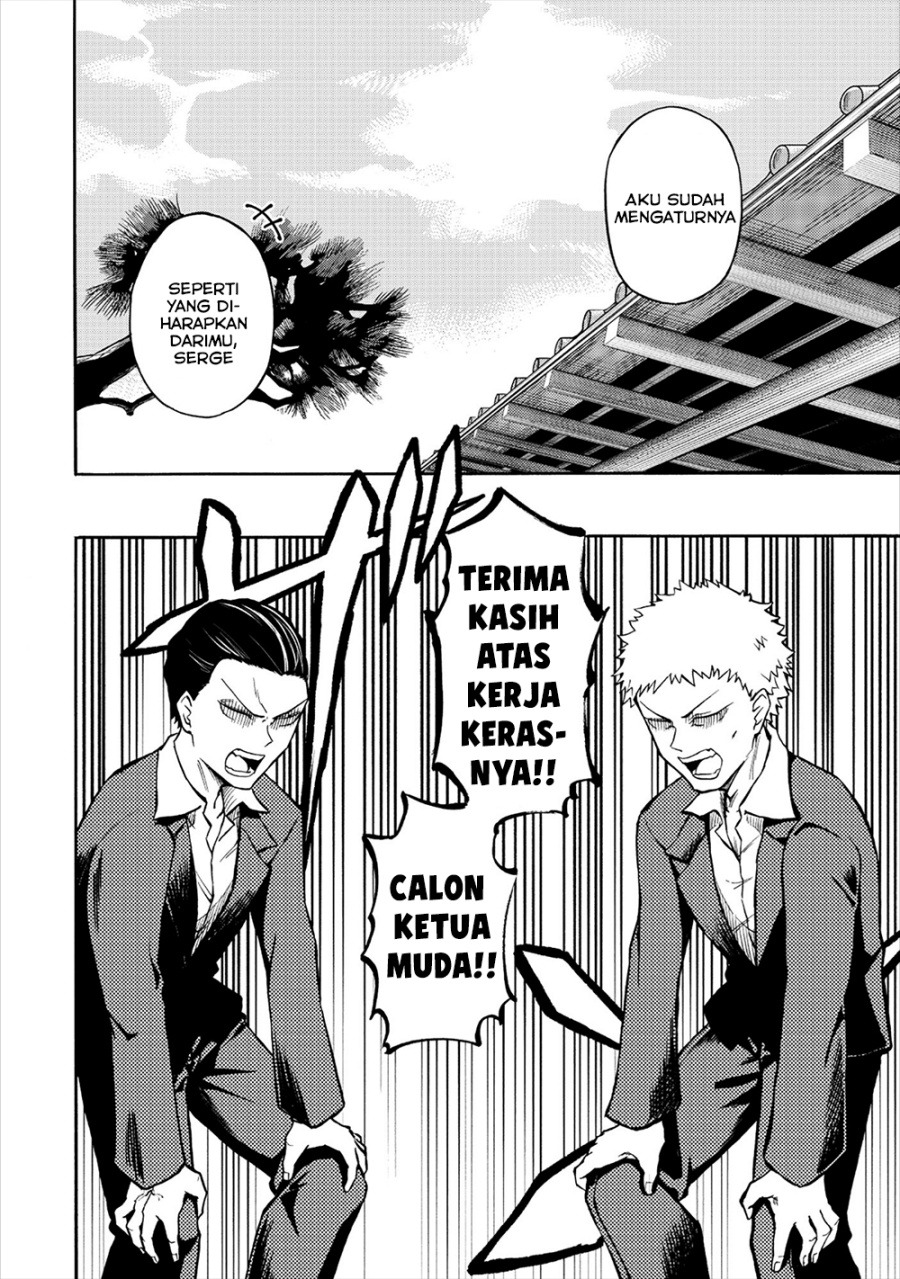 Baca Isekai de Yakuza Hajimemashita: Yume no Henkyou Slow Life wa Oazuke-chuu - Chapter 5 halaman 16
