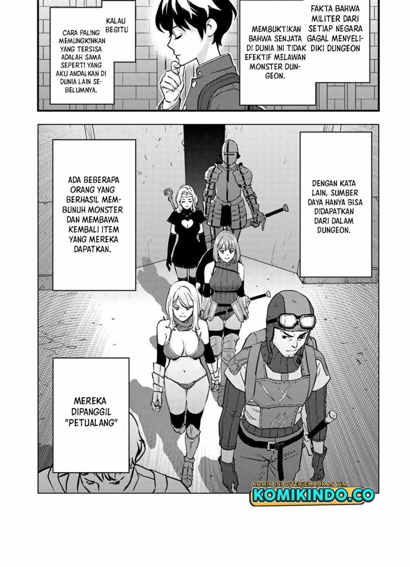 Baca Isekai-gaeri no Yuusha wa, Dungeon ga Shutsugen Shita Genjitsu Sekai de, Influencer ni Natte Kane o Kasegimasu! - Chapter 1.2 halaman 35
