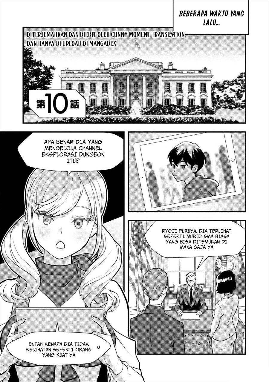 Baca Isekai-gaeri no Yuusha wa, Dungeon ga Shutsugen Shita Genjitsu Sekai de, Influencer ni Natte Kane o Kasegimasu! - Chapter 10 halaman 1