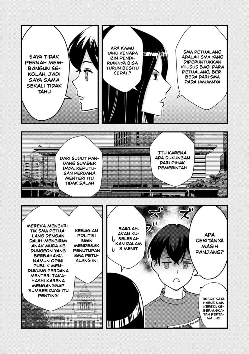 Baca Isekai-gaeri no Yuusha wa, Dungeon ga Shutsugen Shita Genjitsu Sekai de, Influencer ni Natte Kane o Kasegimasu! Chapter 11 Bahasa Indonesia page 14