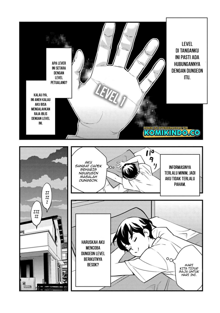 Baca Isekai-gaeri no Yuusha wa, Dungeon ga Shutsugen Shita Genjitsu Sekai de, Influencer ni Natte Kane o Kasegimasu! - Chapter 2.1 halaman 12