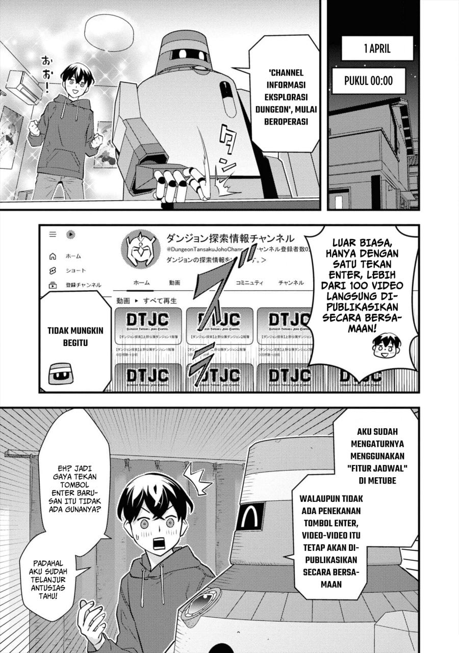 Baca Isekai-gaeri no Yuusha wa, Dungeon ga Shutsugen Shita Genjitsu Sekai de, Influencer ni Natte Kane o Kasegimasu! - Chapter 7 halaman 9