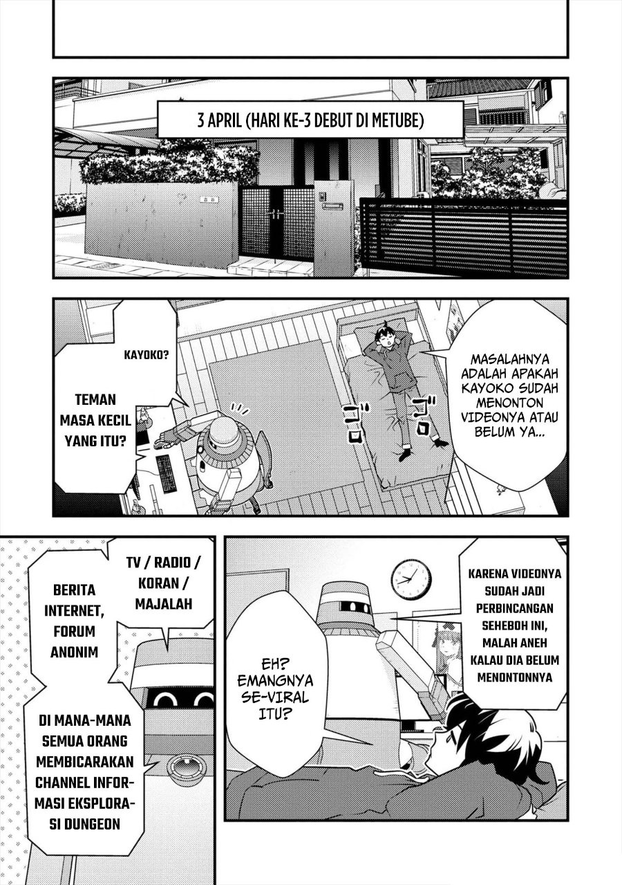 Baca Isekai-gaeri no Yuusha wa, Dungeon ga Shutsugen Shita Genjitsu Sekai de, Influencer ni Natte Kane o Kasegimasu! - Chapter 8 halaman 22
