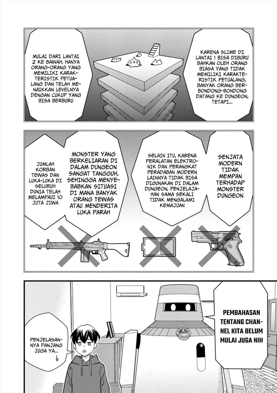Baca Isekai-gaeri no Yuusha wa, Dungeon ga Shutsugen Shita Genjitsu Sekai de, Influencer ni Natte Kane o Kasegimasu! - Chapter 8 halaman 25