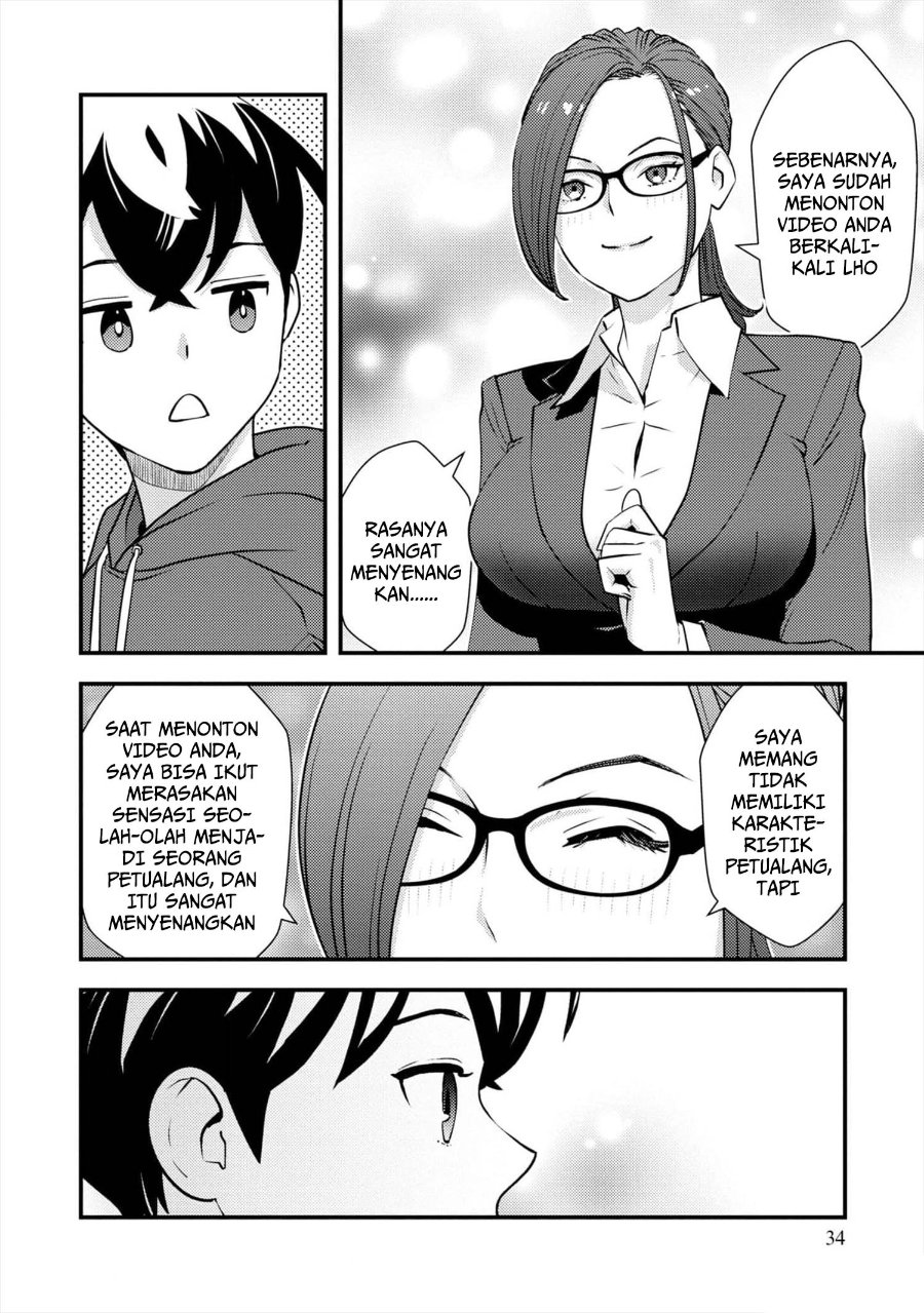 Baca Isekai-gaeri no Yuusha wa, Dungeon ga Shutsugen Shita Genjitsu Sekai de, Influencer ni Natte Kane o Kasegimasu! - Chapter 8 halaman 35