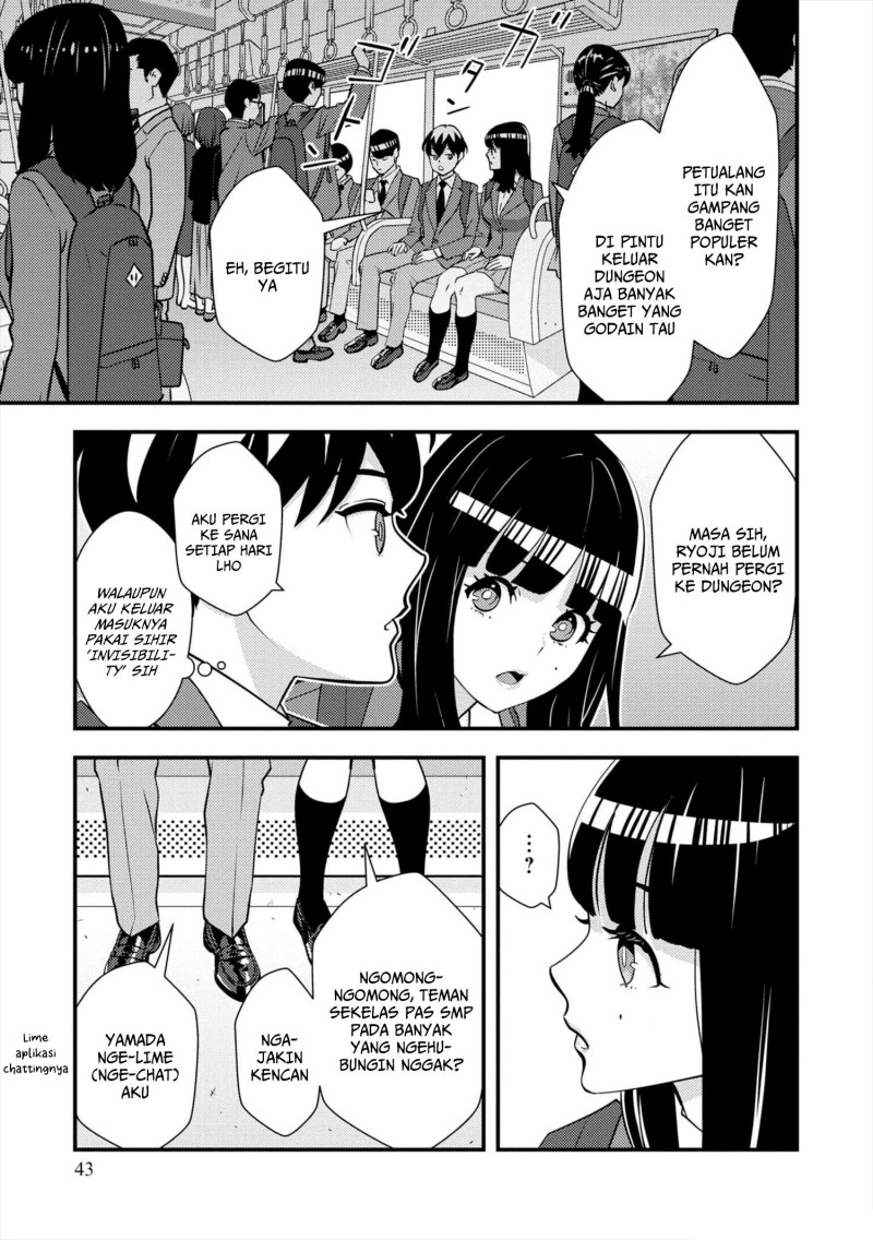 Baca Isekai-gaeri no Yuusha wa, Dungeon ga Shutsugen Shita Genjitsu Sekai de, Influencer ni Natte Kane o Kasegimasu! - Chapter 9 halaman 3