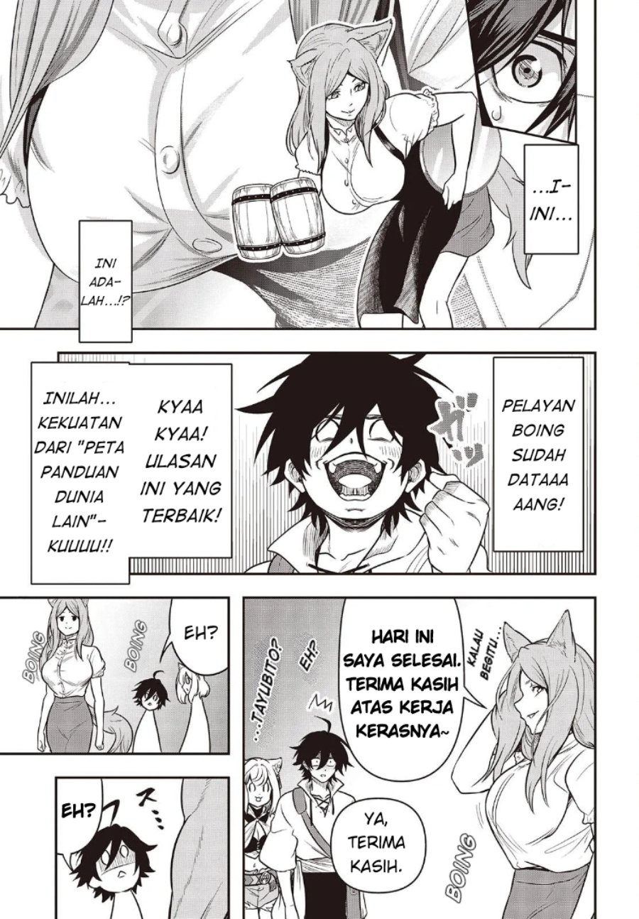 Baca Isekai Guide Map: [Kuchikomi] o Tayori ni Yuuyuujiteki na Isekai Ryokou Slow Life o Mankitsu Shimasu - Chapter 2 halaman 12