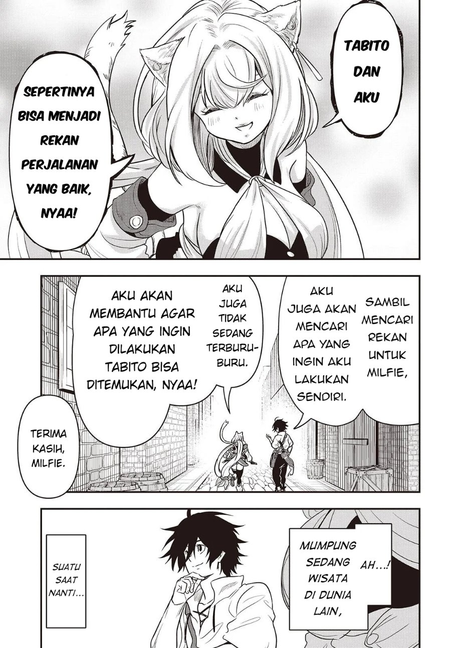 Baca Isekai Guide Map: [Kuchikomi] o Tayori ni Yuuyuujiteki na Isekai Ryokou Slow Life o Mankitsu Shimasu - Chapter 2 halaman 32