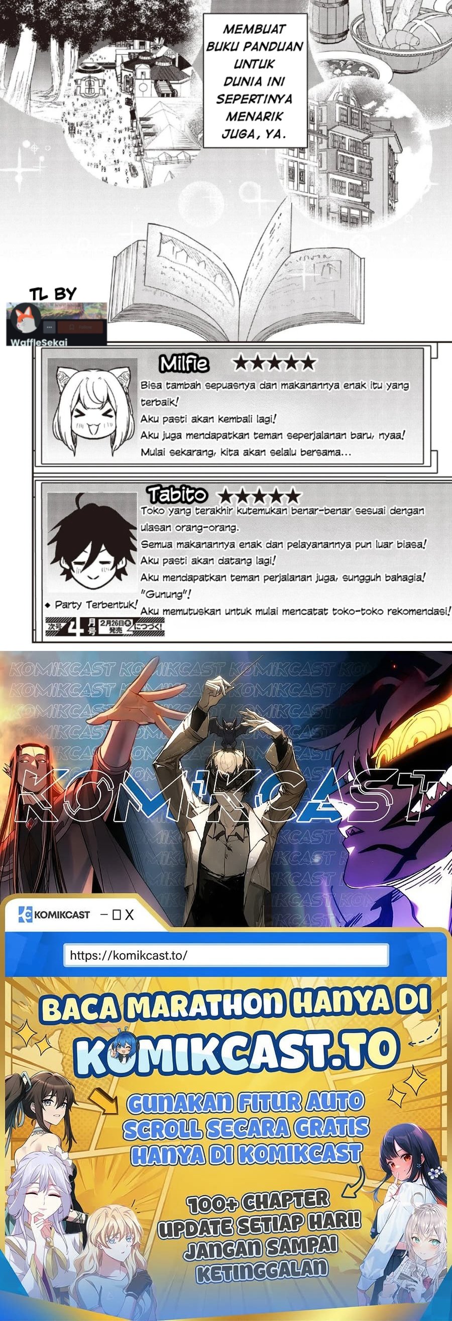 Baca Isekai Guide Map: [Kuchikomi] o Tayori ni Yuuyuujiteki na Isekai Ryokou Slow Life o Mankitsu Shimasu - Chapter 2 halaman 33