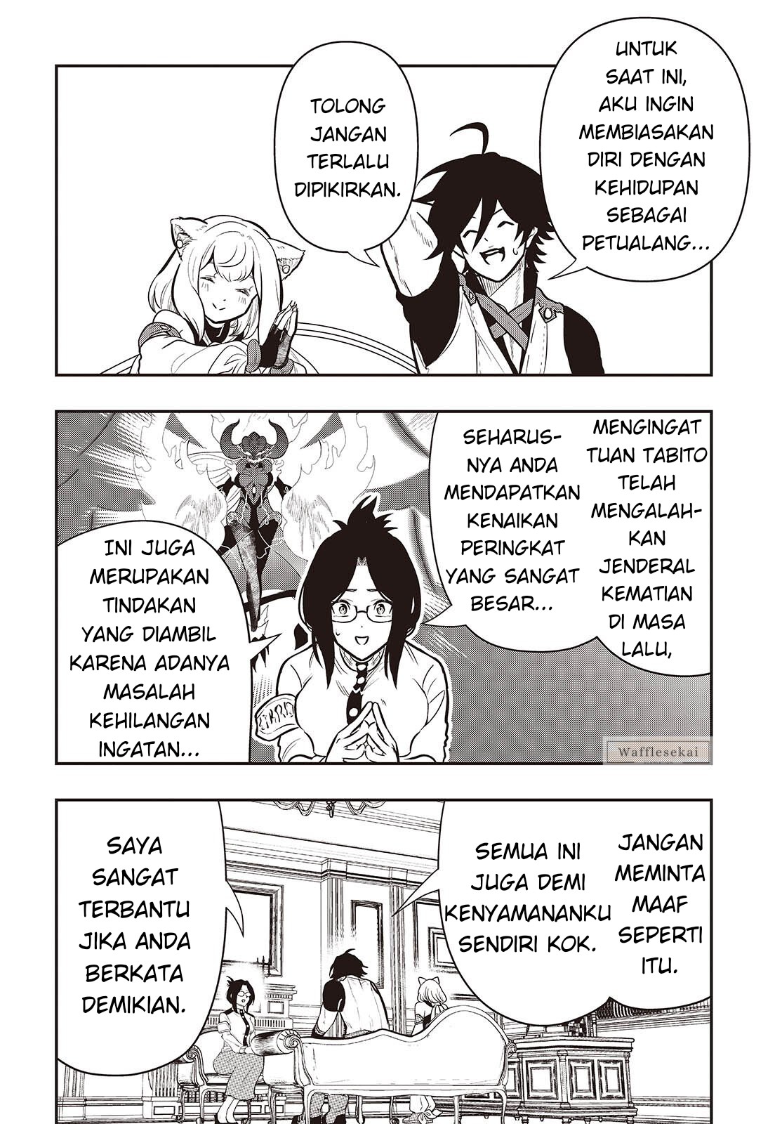 Baca Isekai Guide Map: [Kuchikomi] o Tayori ni Yuuyuujiteki na Isekai Ryokou Slow Life o Mankitsu Shimasu - Chapter 5.1 halaman 11