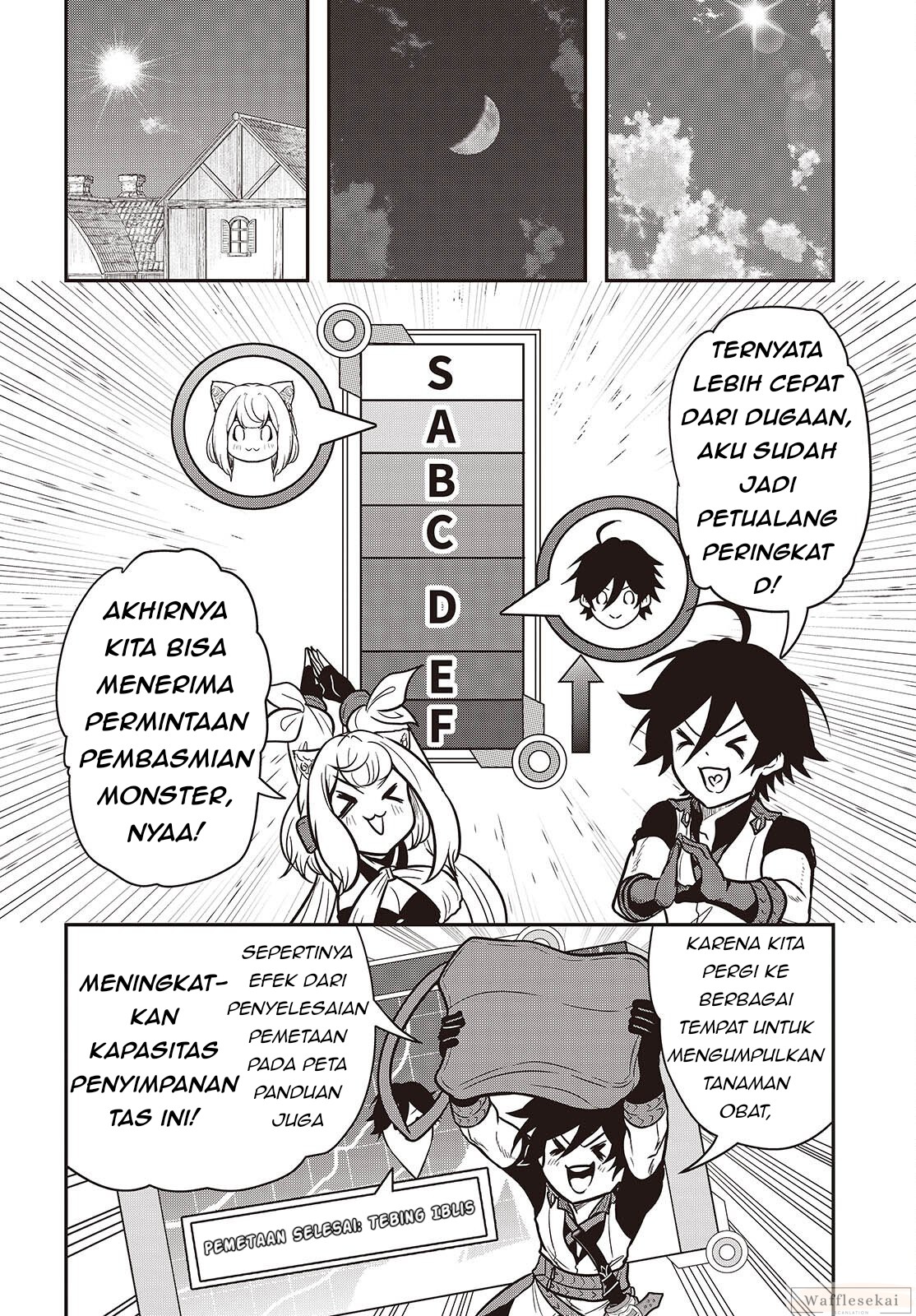 Baca Isekai Guide Map: [Kuchikomi] o Tayori ni Yuuyuujiteki na Isekai Ryokou Slow Life o Mankitsu Shimasu - Chapter 5.1 halaman 15