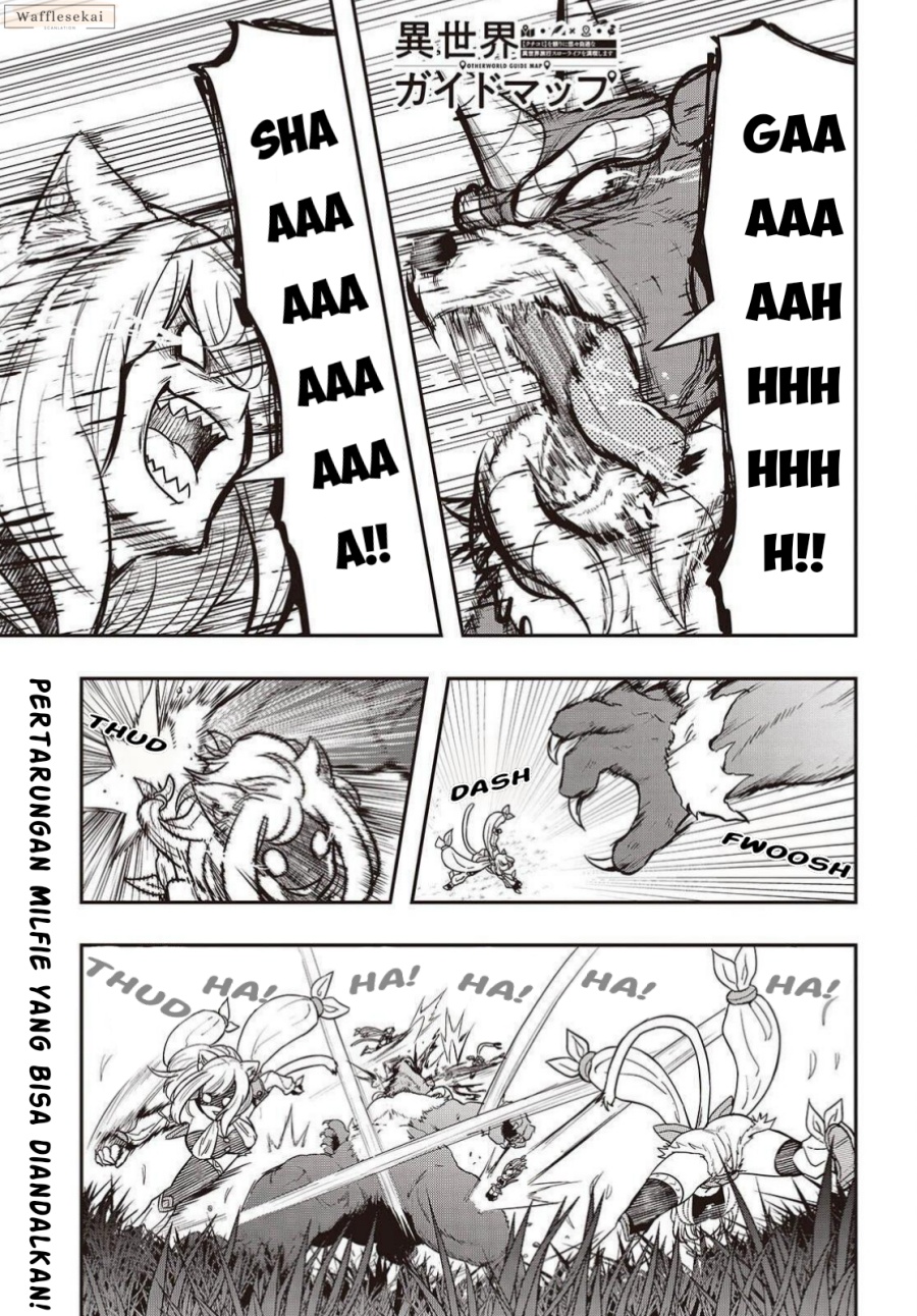 Baca Isekai Guide Map: [Kuchikomi] o Tayori ni Yuuyuujiteki na Isekai Ryokou Slow Life o Mankitsu Shimasu - Chapter 5.2 halaman 2