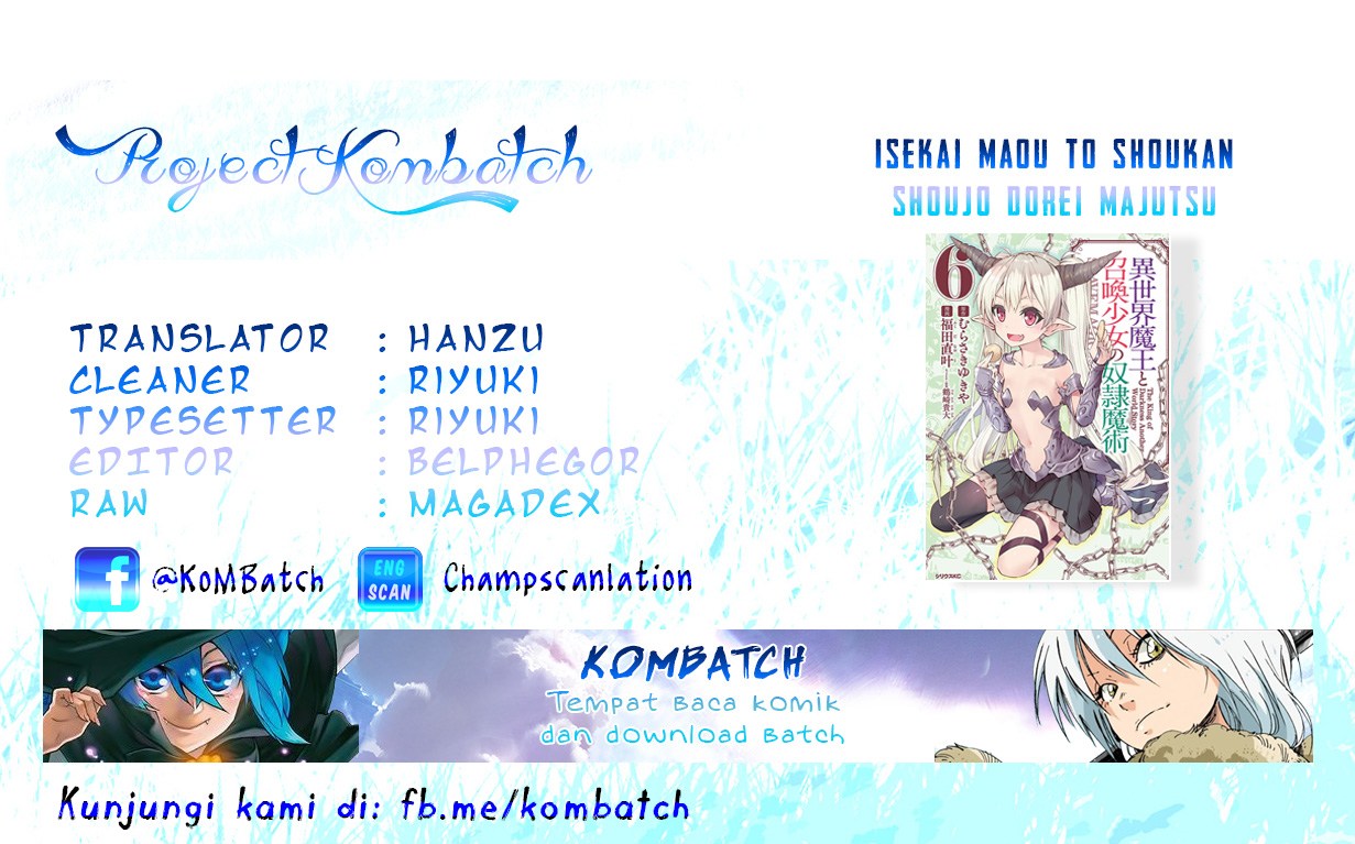 Baca Isekai Maou to Shoukan Shoujo Dorei Majutsu - Chapter 29 halaman 1