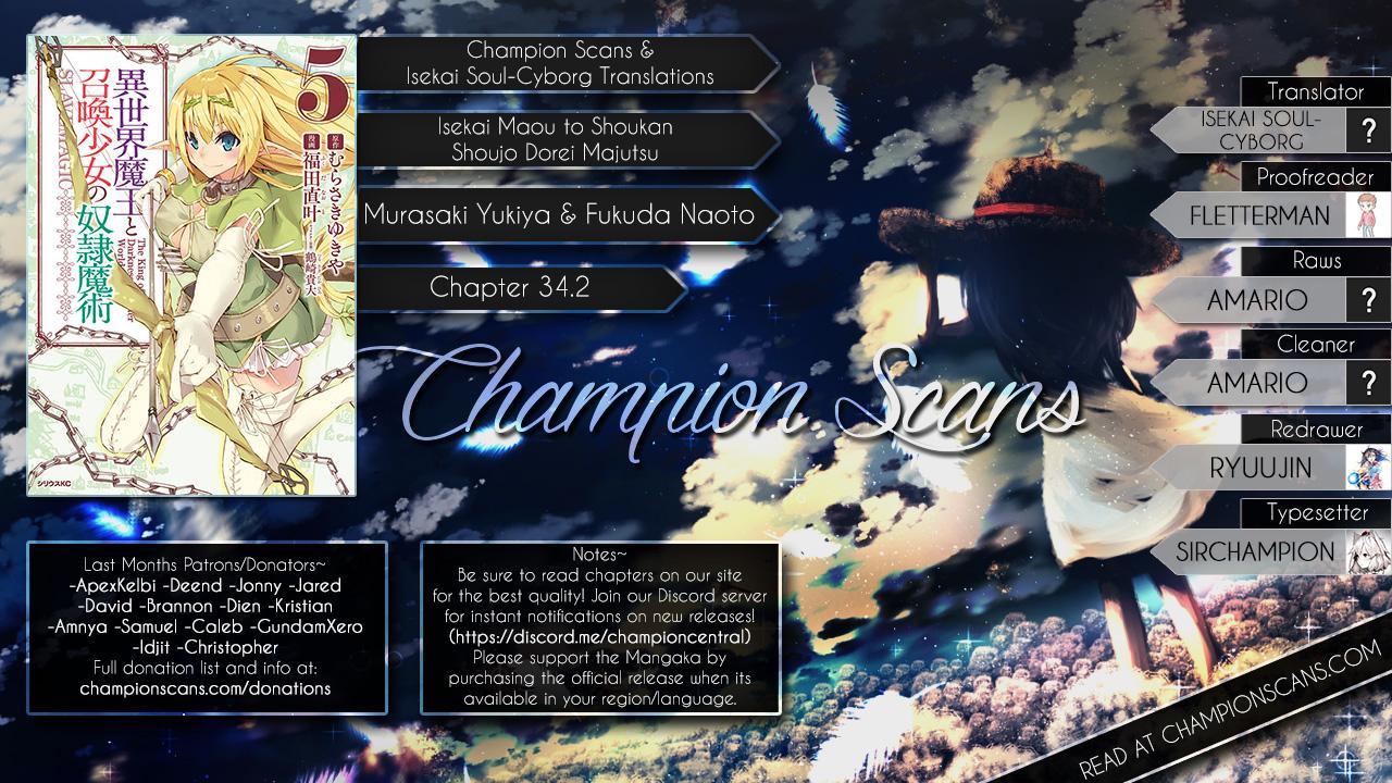 Baca Isekai Maou to Shoukan Shoujo Dorei Majutsu - Chapter 34 halaman 18