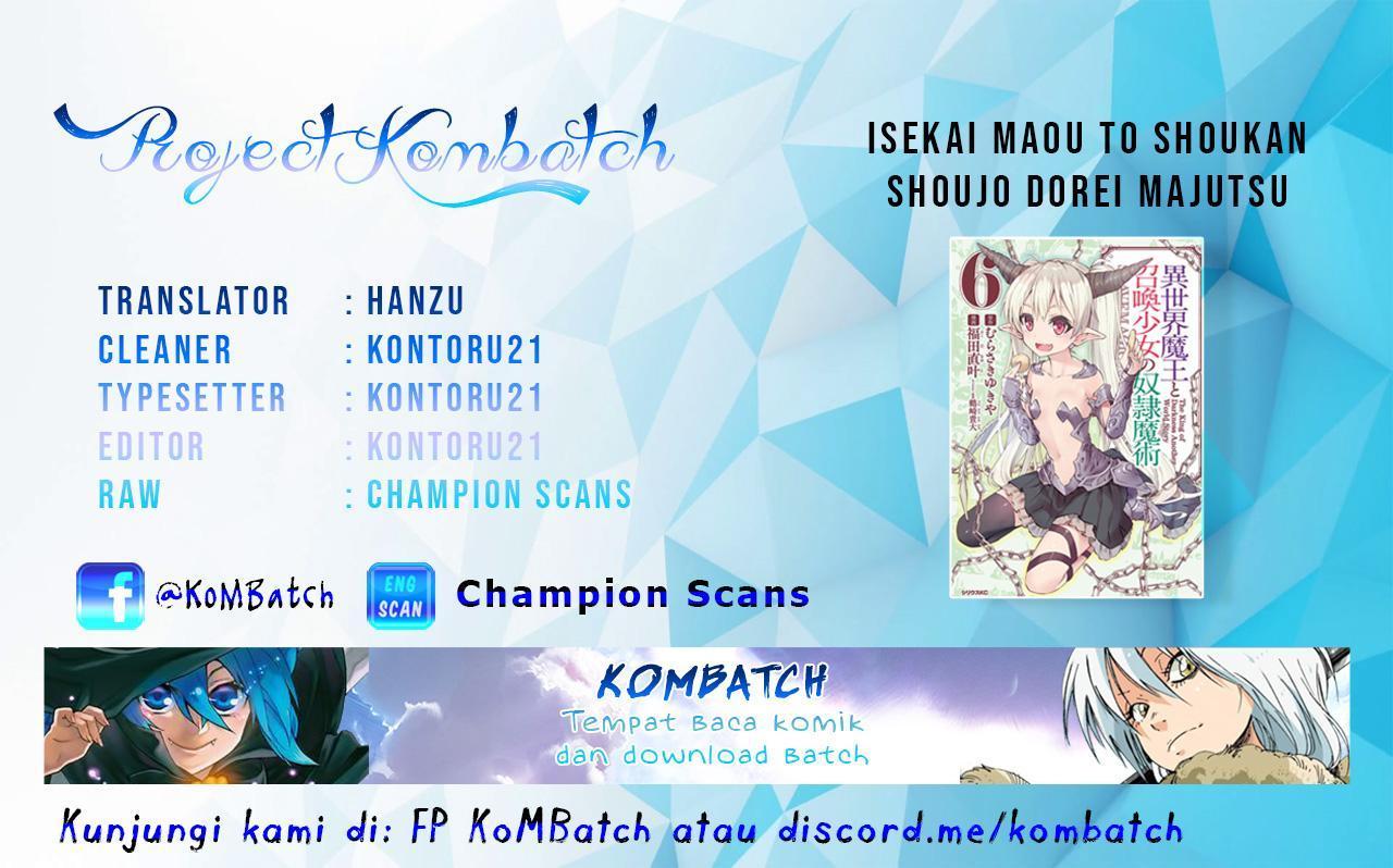 Baca Isekai Maou to Shoukan Shoujo Dorei Majutsu - Chapter 38 halaman 1
