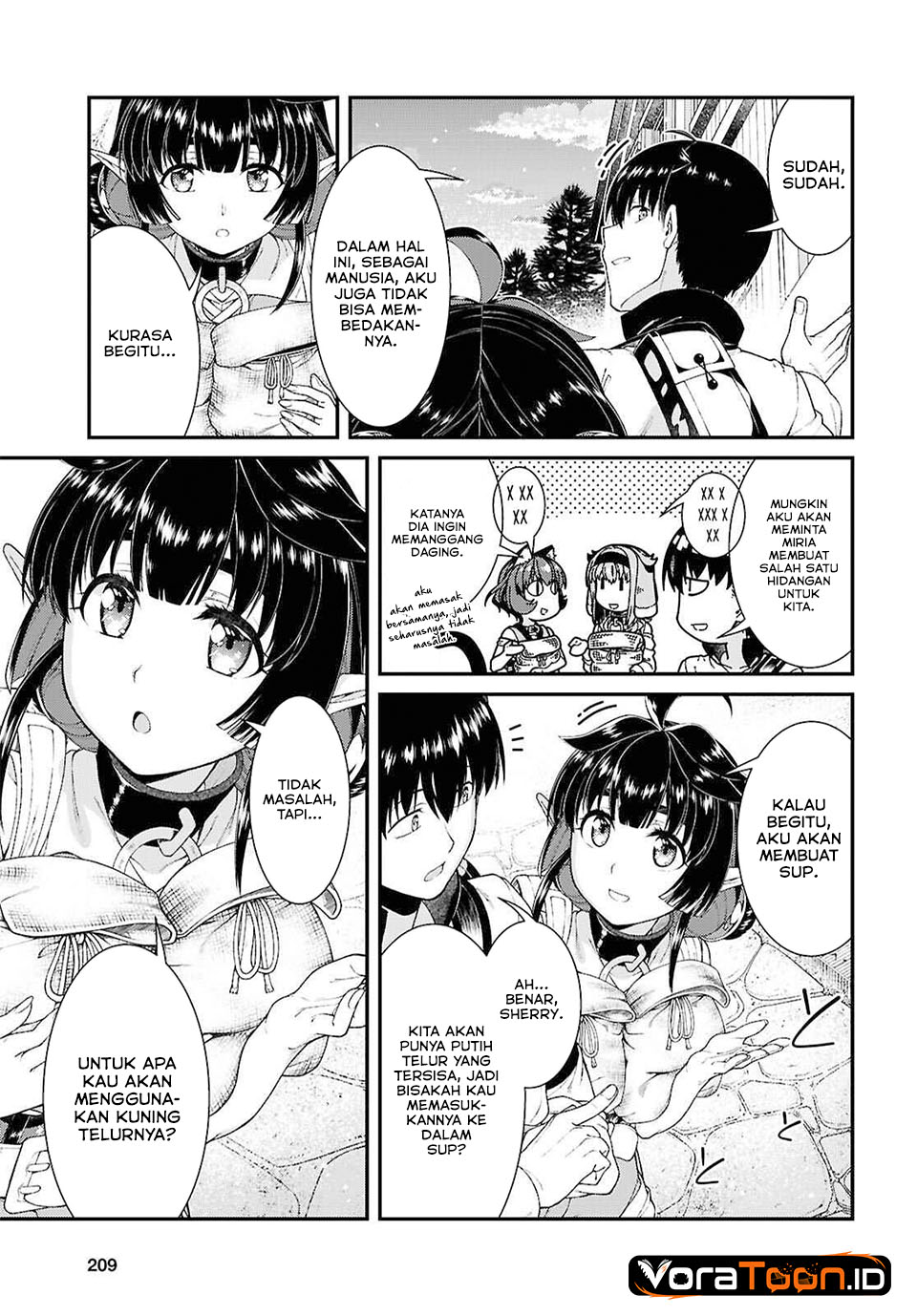 Isekai Meikyuu de Harem wo Chapter 112 - Page 4