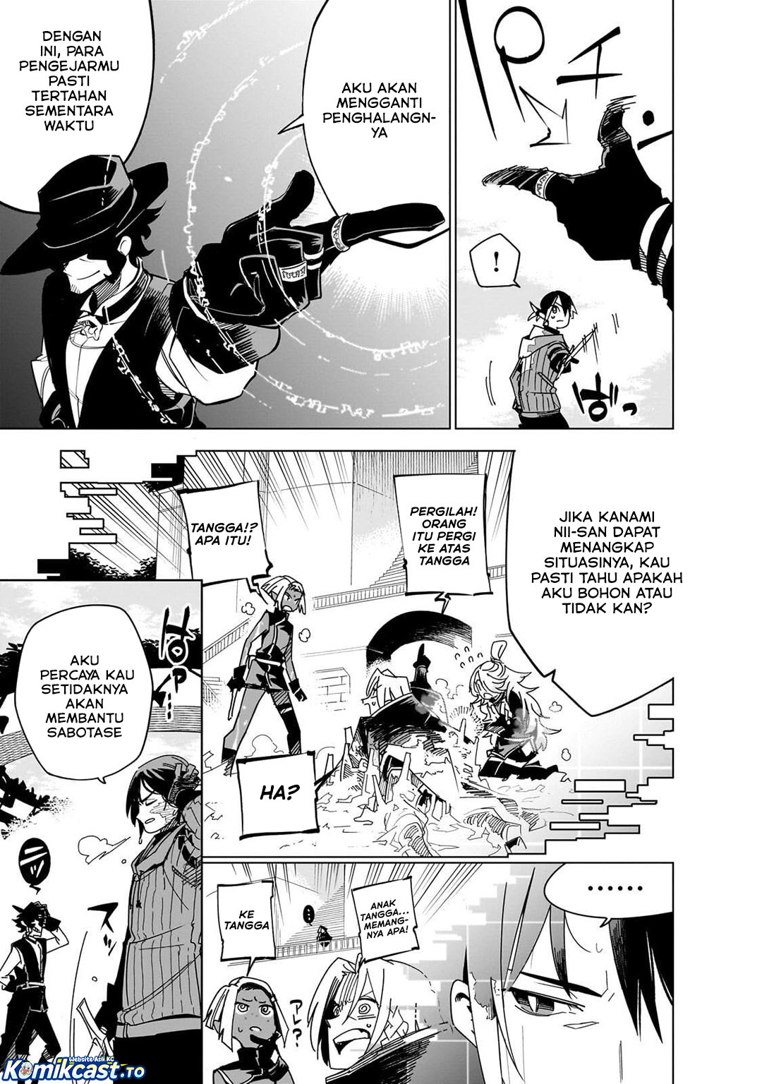 Baca Isekai Meikyuu no Saishinbu o Mezasou - Chapter 43 halaman 14