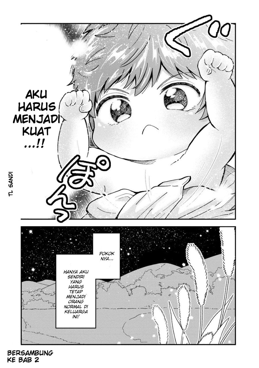 Baca Isekai no Joushiki wa Muzukashii: Kishou de Saijaku na Hitozoku ni Tensei Shita Kedo Butsuri Igai de Saikyou ni Nari Sou Desu - Chapter 1 halaman 24