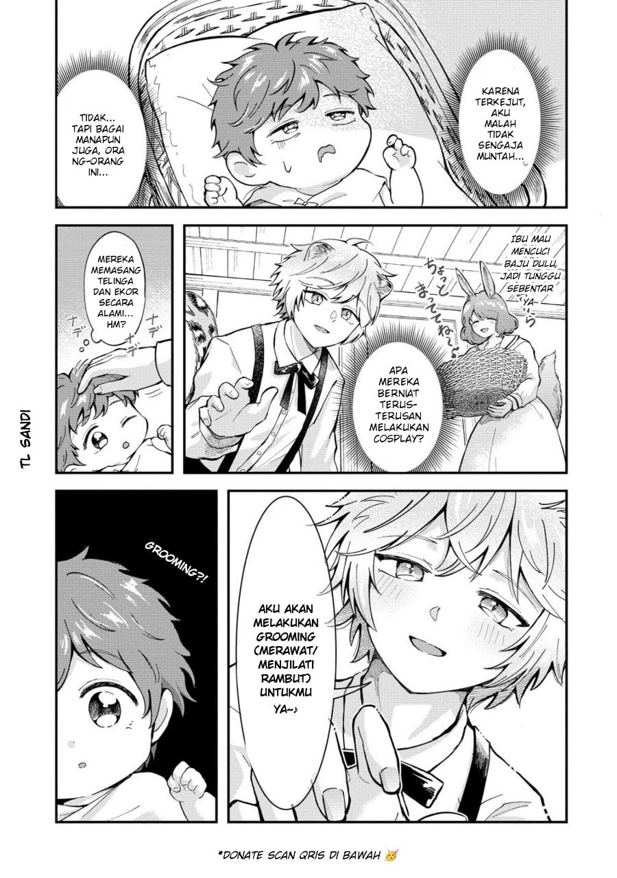 Baca Isekai no Joushiki wa Muzukashii: Kishou de Saijaku na Hitozoku ni Tensei Shita Kedo Butsuri Igai de Saikyou ni Nari Sou Desu - Chapter 1 halaman 9