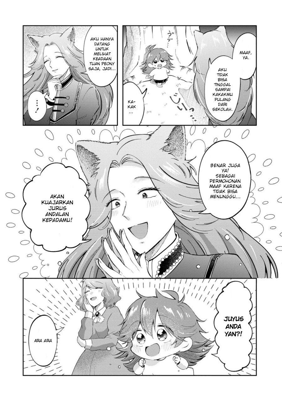 Baca Isekai no Joushiki wa Muzukashii: Kishou de Saijaku na Hitozoku ni Tensei Shita Kedo Butsuri Igai de Saikyou ni Nari Sou Desu Chapter 12 Bahasa Indonesia page 10