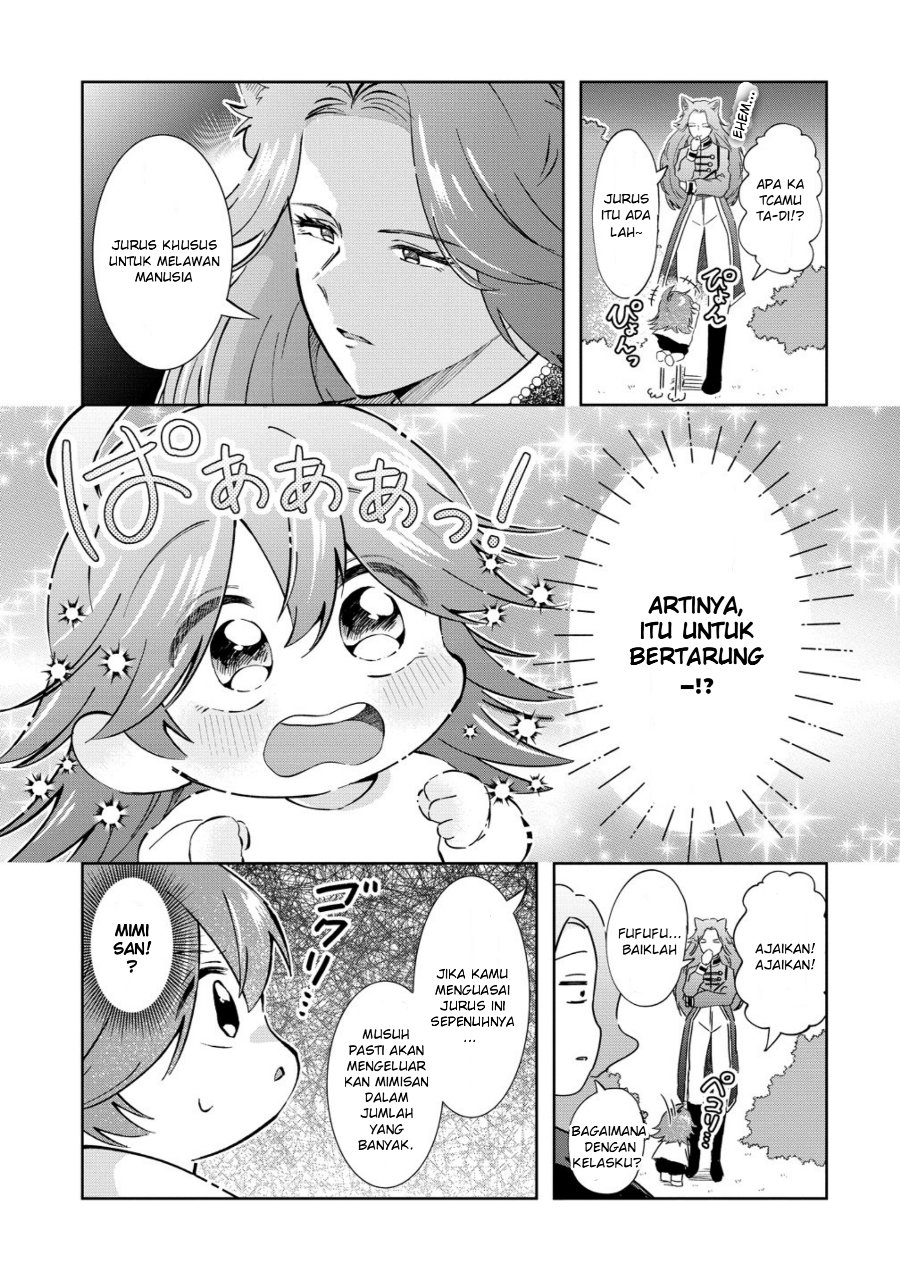 Baca Isekai no Joushiki wa Muzukashii: Kishou de Saijaku na Hitozoku ni Tensei Shita Kedo Butsuri Igai de Saikyou ni Nari Sou Desu Chapter 12 Bahasa Indonesia page 12