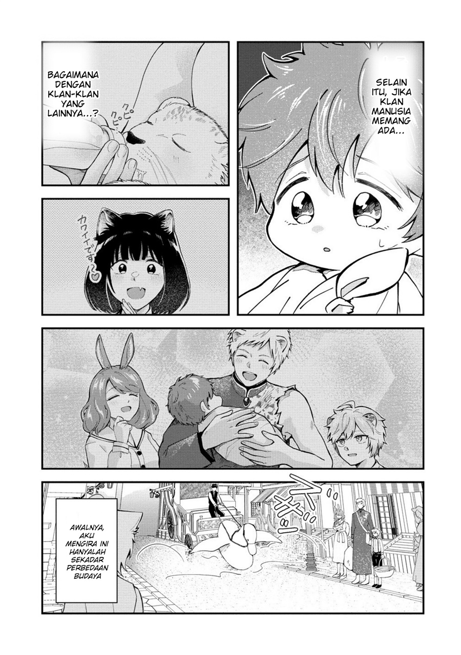 Baca Isekai no Joushiki wa Muzukashii: Kishou de Saijaku na Hitozoku ni Tensei Shita Kedo Butsuri Igai de Saikyou ni Nari Sou Desu - Chapter 2.2 halaman 10