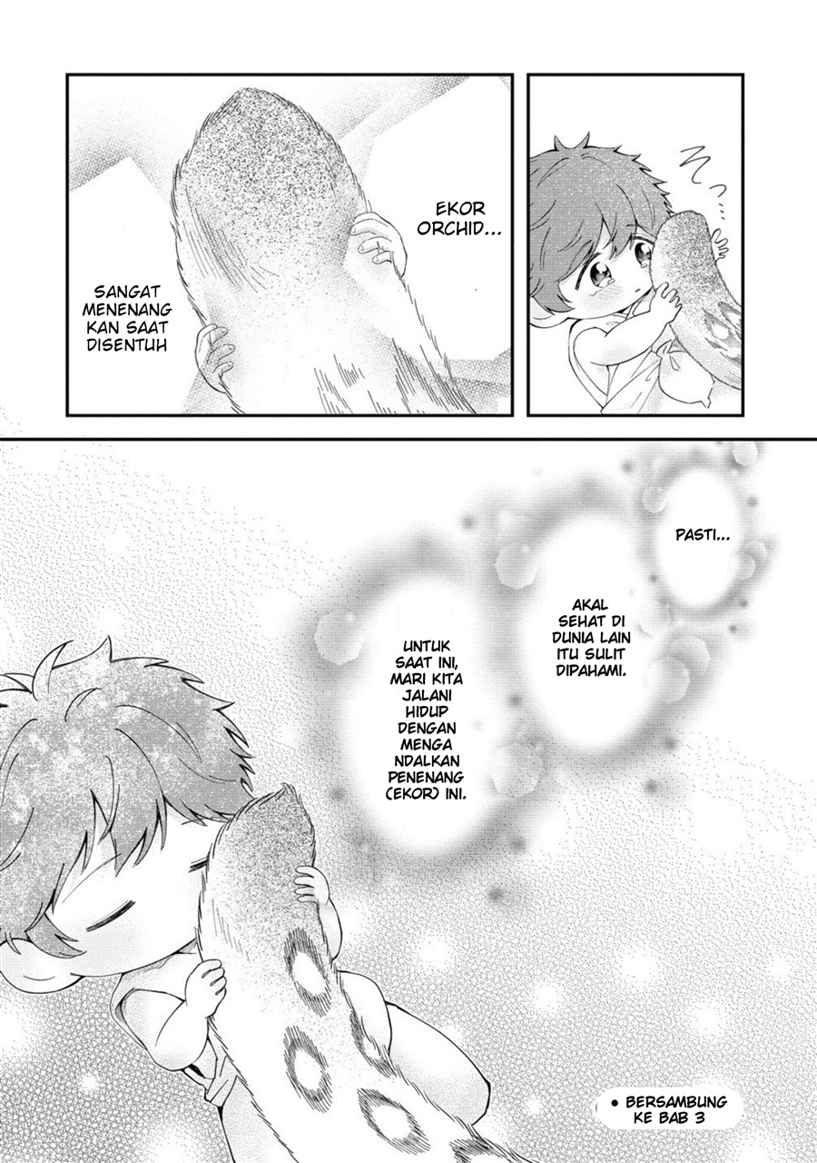 Baca Isekai no Joushiki wa Muzukashii: Kishou de Saijaku na Hitozoku ni Tensei Shita Kedo Butsuri Igai de Saikyou ni Nari Sou Desu - Chapter 2.2 halaman 13