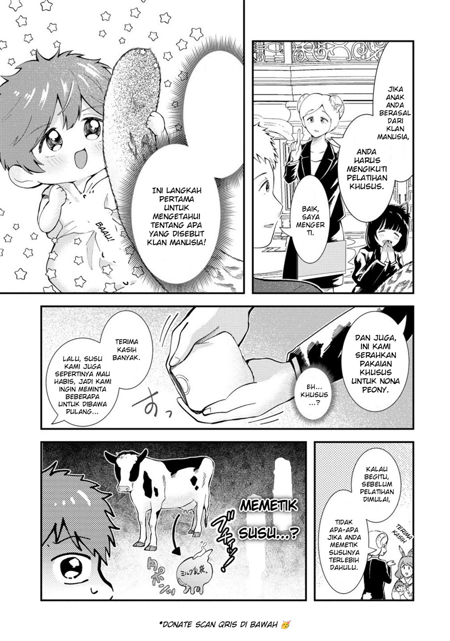Baca Isekai no Joushiki wa Muzukashii: Kishou de Saijaku na Hitozoku ni Tensei Shita Kedo Butsuri Igai de Saikyou ni Nari Sou Desu - Chapter 2.2 halaman 4