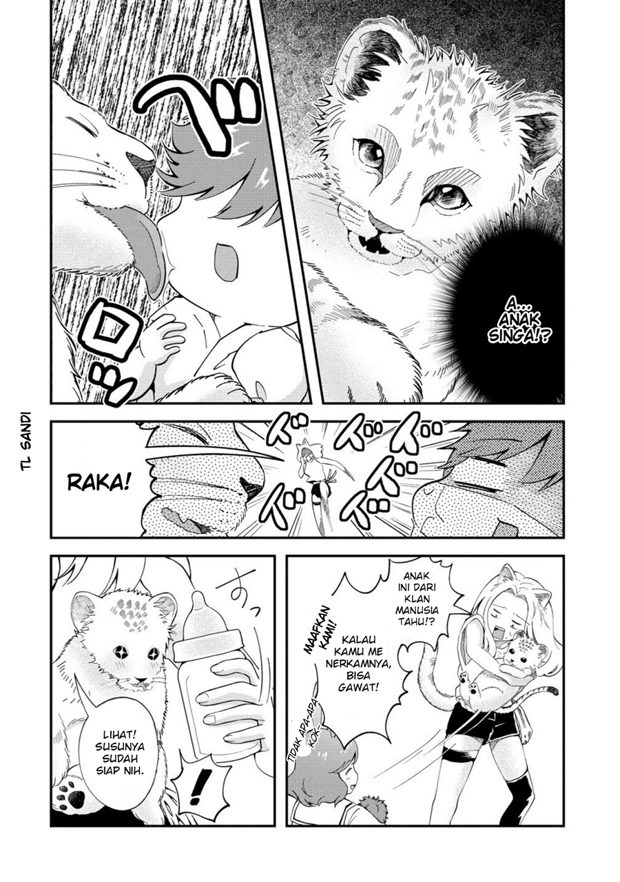 Baca Isekai no Joushiki wa Muzukashii: Kishou de Saijaku na Hitozoku ni Tensei Shita Kedo Butsuri Igai de Saikyou ni Nari Sou Desu - Chapter 2.2 halaman 7