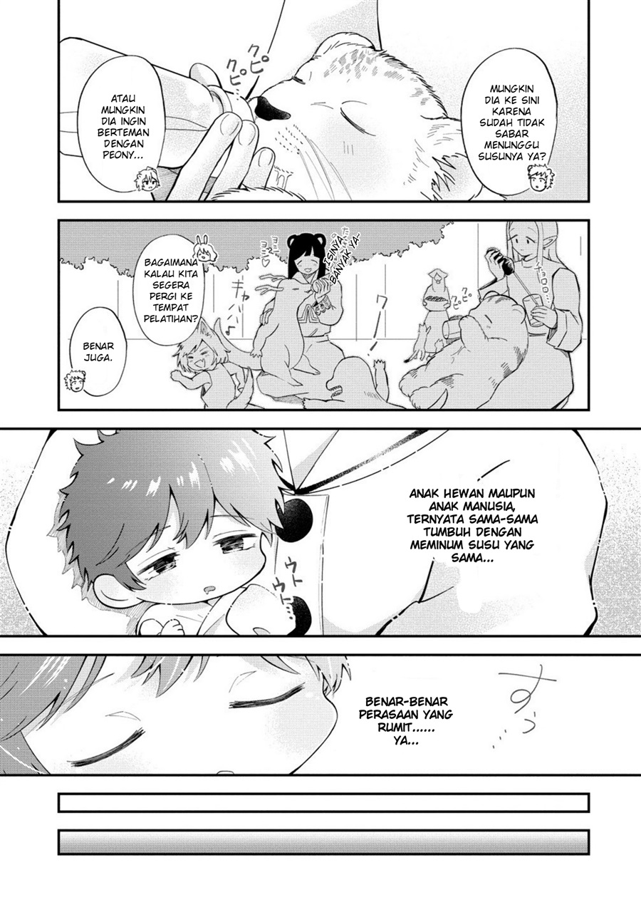 Baca Isekai no Joushiki wa Muzukashii: Kishou de Saijaku na Hitozoku ni Tensei Shita Kedo Butsuri Igai de Saikyou ni Nari Sou Desu - Chapter 2.2 halaman 8