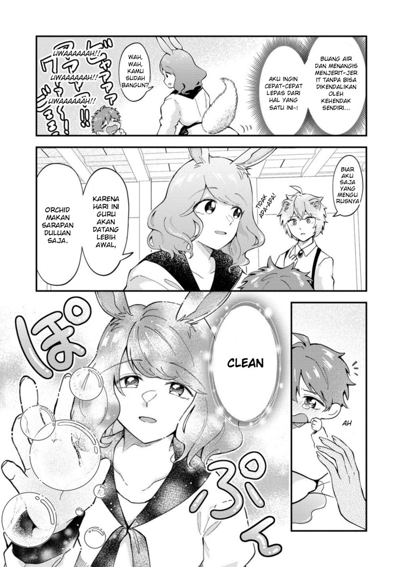 Baca Isekai no Joushiki wa Muzukashii: Kishou de Saijaku na Hitozoku ni Tensei Shita Kedo Butsuri Igai de Saikyou ni Nari Sou Desu Chapter 3.1 Bahasa Indonesia page 14