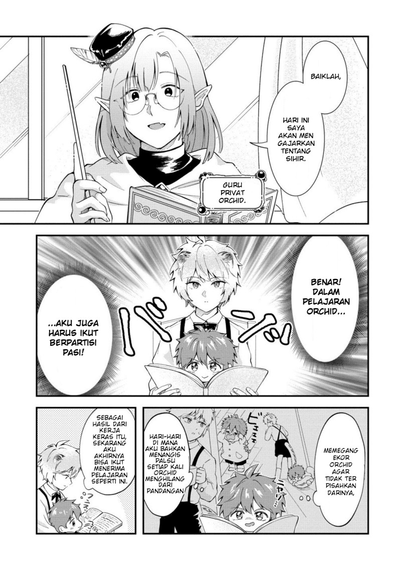 Baca Isekai no Joushiki wa Muzukashii: Kishou de Saijaku na Hitozoku ni Tensei Shita Kedo Butsuri Igai de Saikyou ni Nari Sou Desu Chapter 3.1 Bahasa Indonesia page 18
