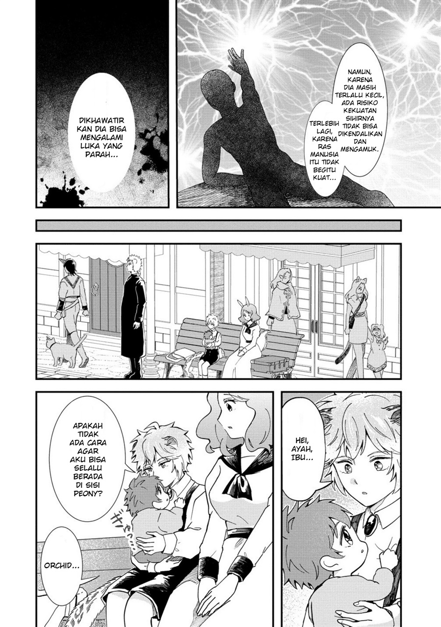 Baca Isekai no Joushiki wa Muzukashii: Kishou de Saijaku na Hitozoku ni Tensei Shita Kedo Butsuri Igai de Saikyou ni Nari Sou Desu Chapter 3.2 Bahasa Indonesia page 24