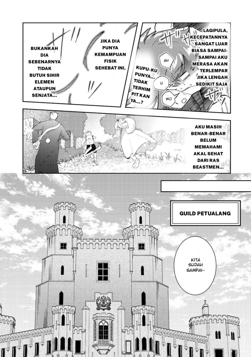 Isekai no Joushiki wa Muzukashii: Kishou de Saijaku na Hitozoku ni Tensei Shita Kedo Butsuri Igai de Saikyou ni Nari Sou Desu Chapter 5.1 - Page 5