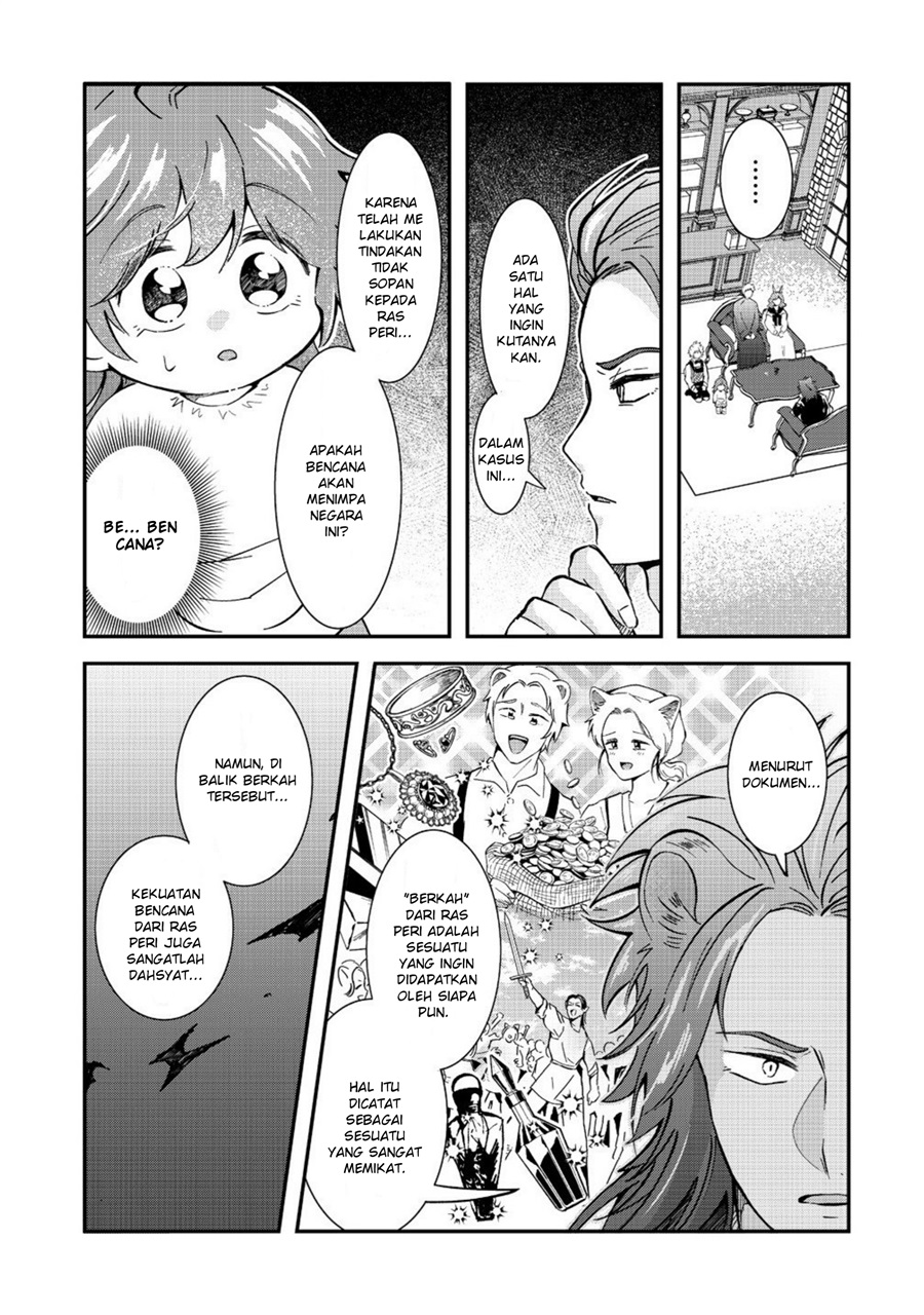 Baca Isekai no Joushiki wa Muzukashii: Kishou de Saijaku na Hitozoku ni Tensei Shita Kedo Butsuri Igai de Saikyou ni Nari Sou Desu Chapter 5.2 Bahasa Indonesia page 12