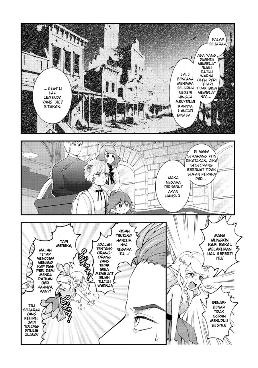 Baca Isekai no Joushiki wa Muzukashii: Kishou de Saijaku na Hitozoku ni Tensei Shita Kedo Butsuri Igai de Saikyou ni Nari Sou Desu Chapter 5.2 Bahasa Indonesia page 14