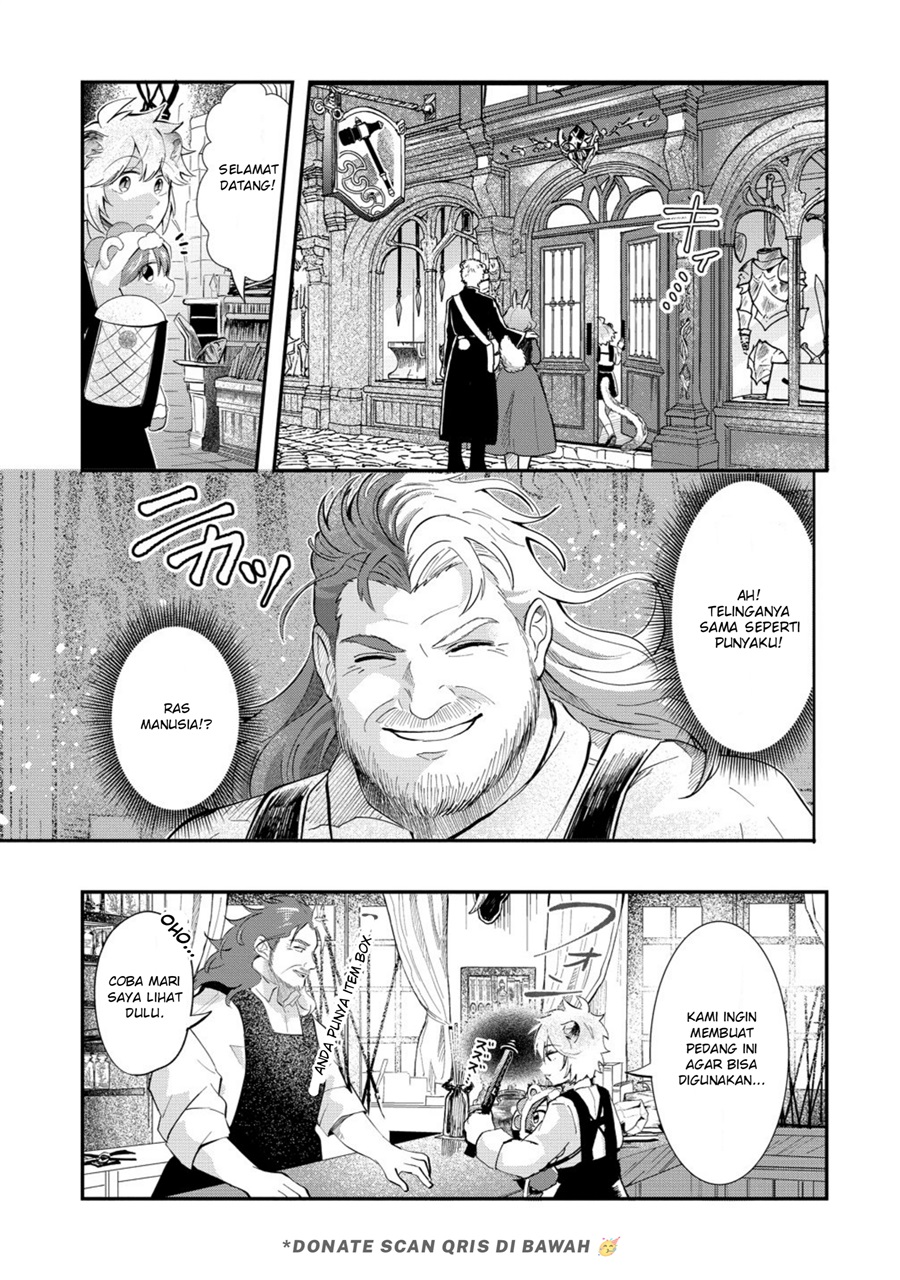 Baca Isekai no Joushiki wa Muzukashii: Kishou de Saijaku na Hitozoku ni Tensei Shita Kedo Butsuri Igai de Saikyou ni Nari Sou Desu Chapter 8 Bahasa Indonesia page 26