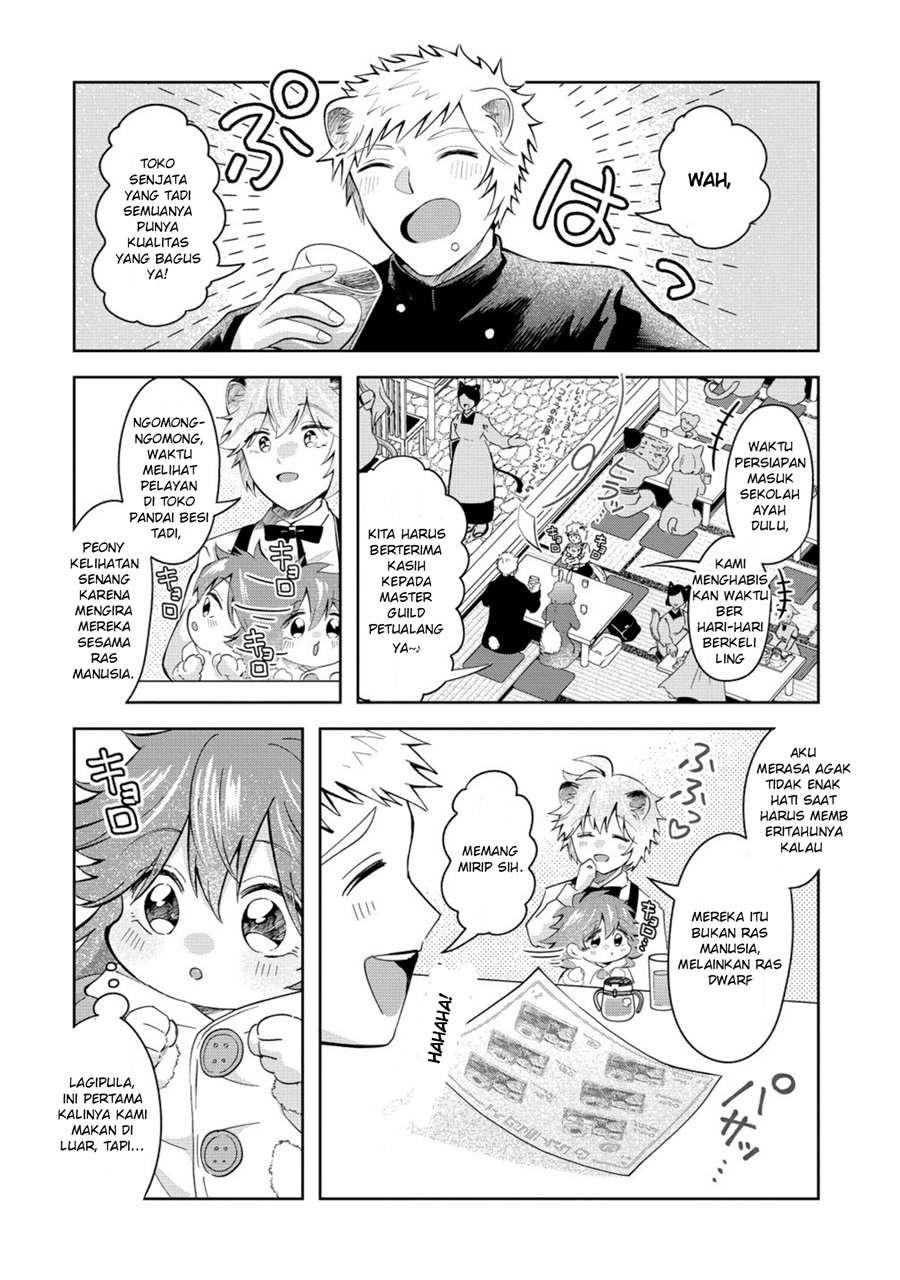 Baca Isekai no Joushiki wa Muzukashii: Kishou de Saijaku na Hitozoku ni Tensei Shita Kedo Butsuri Igai de Saikyou ni Nari Sou Desu Chapter 8 Bahasa Indonesia page 36