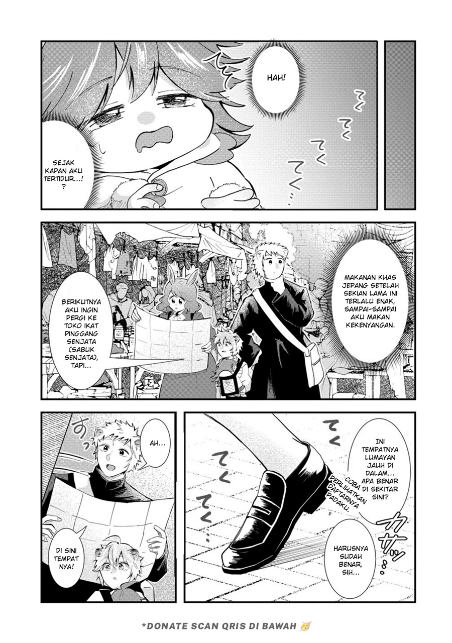Baca Isekai no Joushiki wa Muzukashii: Kishou de Saijaku na Hitozoku ni Tensei Shita Kedo Butsuri Igai de Saikyou ni Nari Sou Desu Chapter 8 Bahasa Indonesia page 46