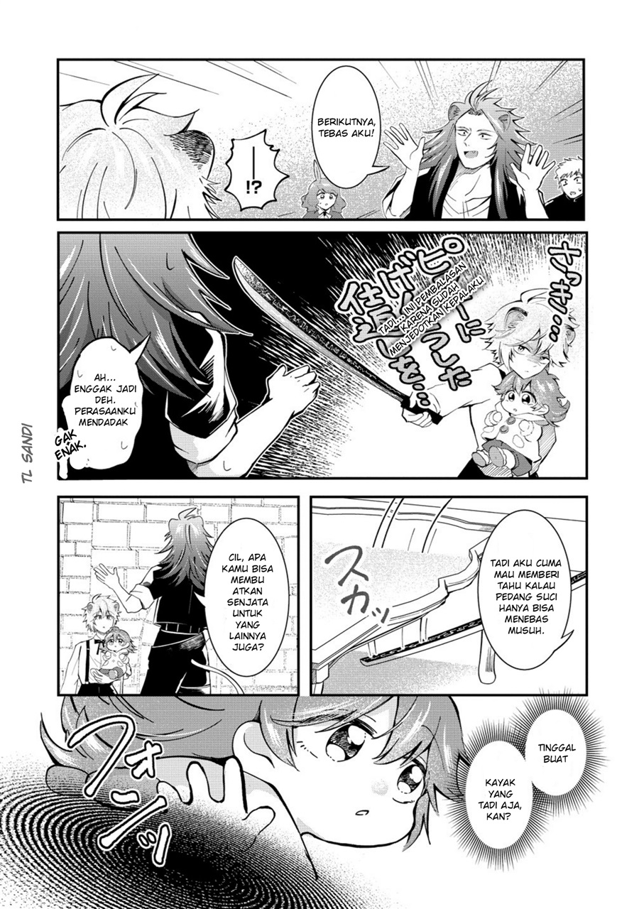 Baca Isekai no Joushiki wa Muzukashii: Kishou de Saijaku na Hitozoku ni Tensei Shita Kedo Butsuri Igai de Saikyou ni Nari Sou Desu Chapter 8 Bahasa Indonesia page 18
