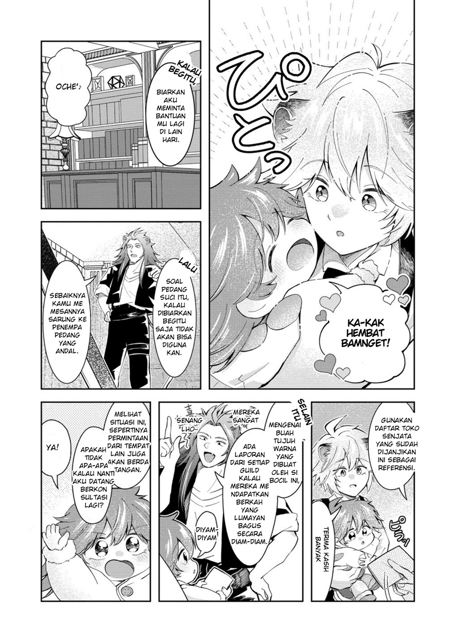Baca Isekai no Joushiki wa Muzukashii: Kishou de Saijaku na Hitozoku ni Tensei Shita Kedo Butsuri Igai de Saikyou ni Nari Sou Desu Chapter 8 Bahasa Indonesia page 22