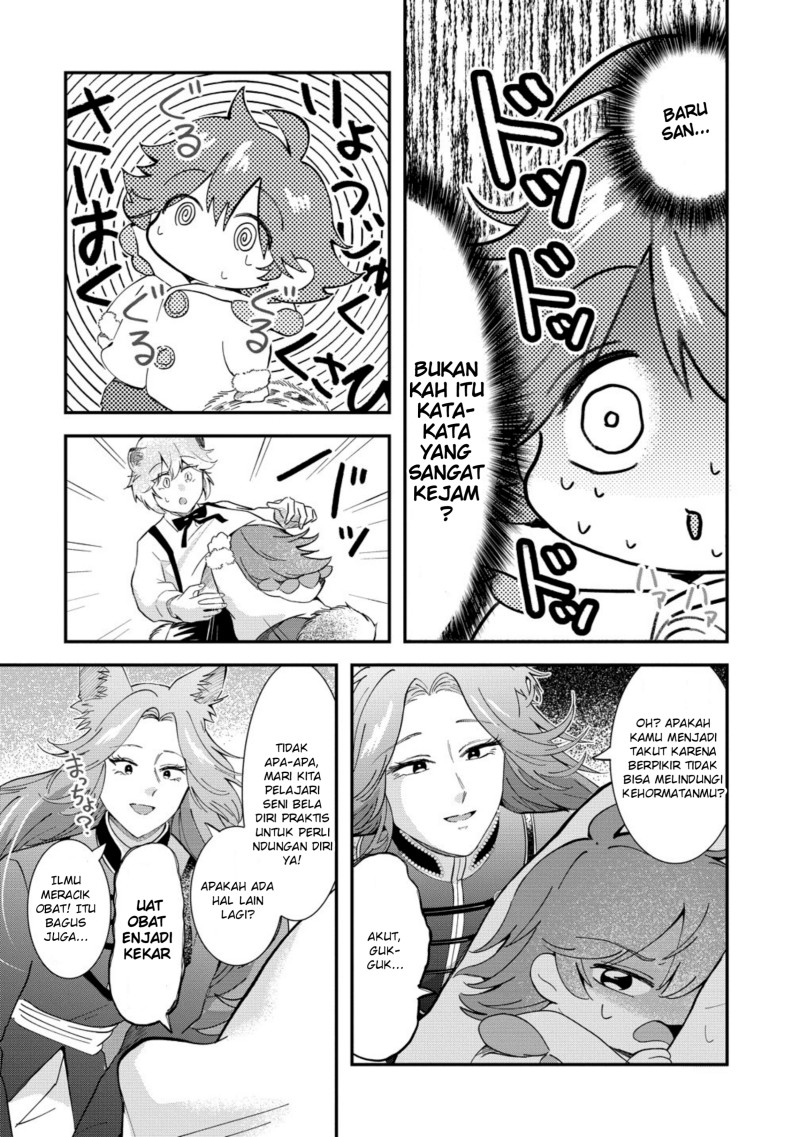 Baca Isekai no Joushiki wa Muzukashii: Kishou de Saijaku na Hitozoku ni Tensei Shita Kedo Butsuri Igai de Saikyou ni Nari Sou Desu Chapter 9 Bahasa Indonesia page 34