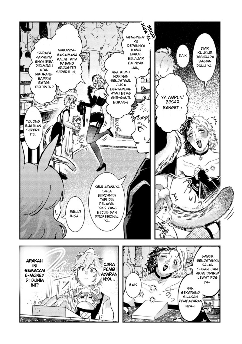 Baca Isekai no Joushiki wa Muzukashii: Kishou de Saijaku na Hitozoku ni Tensei Shita Kedo Butsuri Igai de Saikyou ni Nari Sou Desu Chapter 9 Bahasa Indonesia page 16