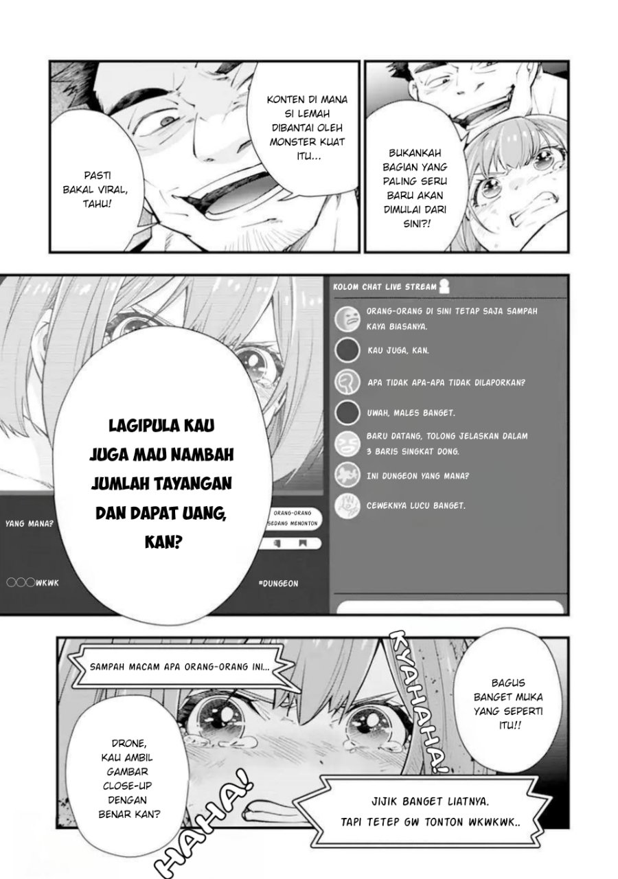 Isekai no Maou-sama, Dungeon Haishin Shoujo ni Tensei Suru ~Shijou Saikyou no Daimaou ni Yoru Juuryou Haishin no Kiroku~ Chapter 1 - Page 11