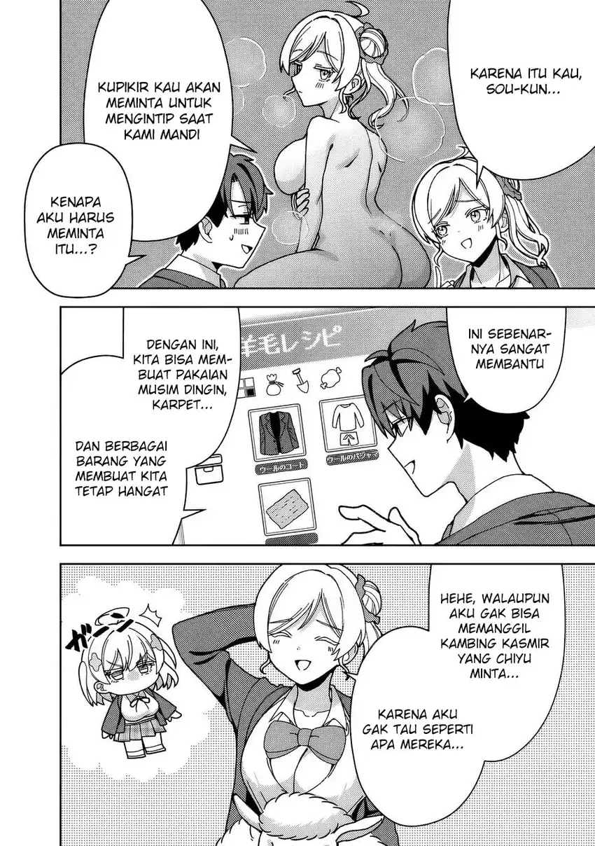 Baca Isekai Rakuraku Mujintou Life: Class Ten'i de Craft Ability o Eranda Ore Dake ga, Bishoujo Tachi to Slow Life o Okureru-ppoi - Chapter 10 halaman 4