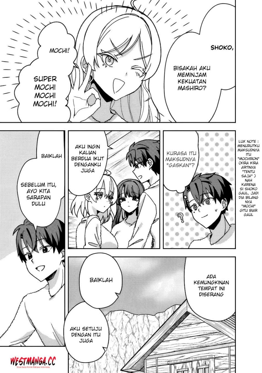 Baca Isekai Rakuraku Mujintou Life: Class Ten'i de Craft Ability o Eranda Ore Dake ga, Bishoujo Tachi to Slow Life o Okureru-ppoi - Chapter 12 halaman 7