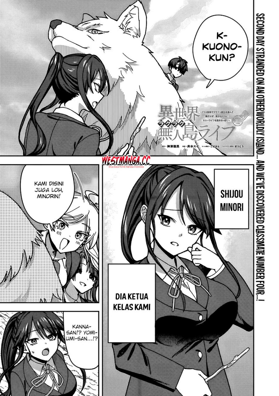 Baca Isekai Rakuraku Mujintou Life: Class Ten'i de Craft Ability o Eranda Ore Dake ga, Bishoujo Tachi to Slow Life o Okureru-ppoi - Chapter 13 halaman 3