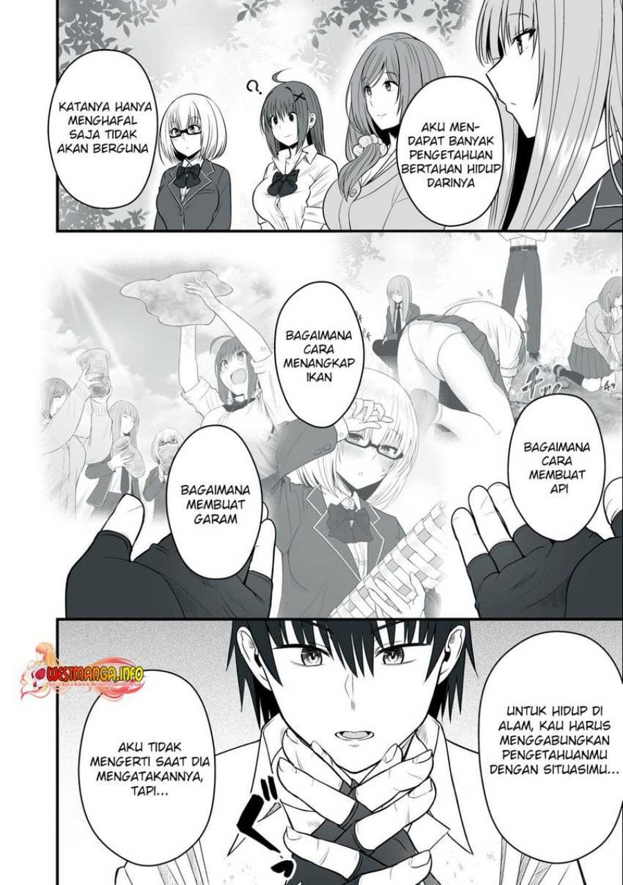 Baca Isekai Rakuraku Survival ~Seizon Skill Tsuwamono no Ore ga Bishoujo Shiri to Kurasu Mujintou Seikatsu~ Chapter 10 Bahasa Indonesia page 32