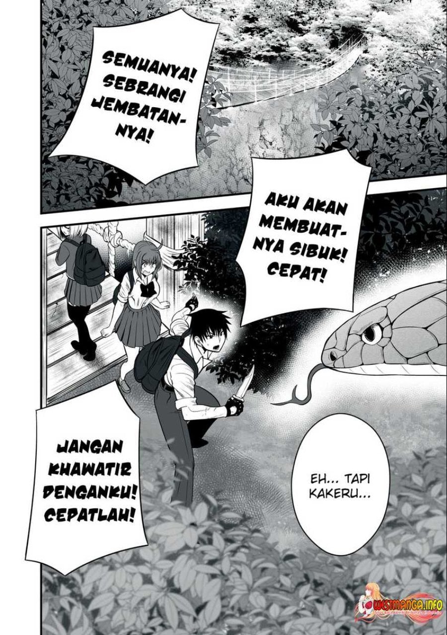 Baca Isekai Rakuraku Survival ~Seizon Skill Tsuwamono no Ore ga Bishoujo Shiri to Kurasu Mujintou Seikatsu~ Chapter 10 Bahasa Indonesia page 42