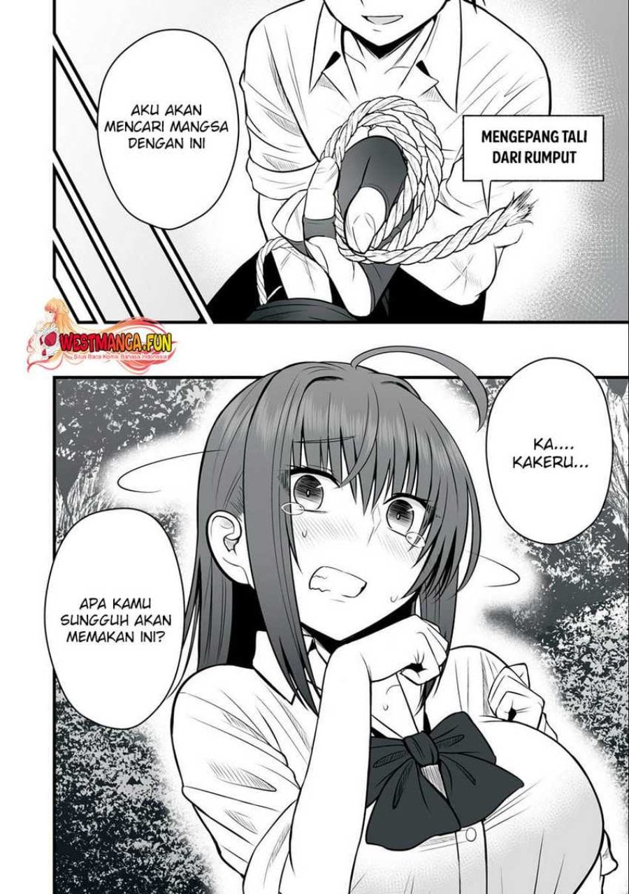 Baca Isekai Rakuraku Survival ~Seizon Skill Tsuwamono no Ore ga Bishoujo Shiri to Kurasu Mujintou Seikatsu~ Chapter 18 Bahasa Indonesia page 26